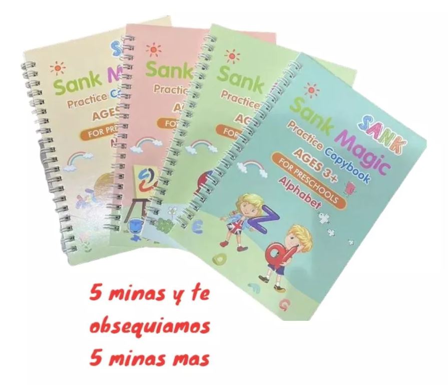 COMBO MAGICO CALIGRAFIA DIBUJO 20%DE DESCUENTO EN TU SEGUNDA COMPRA