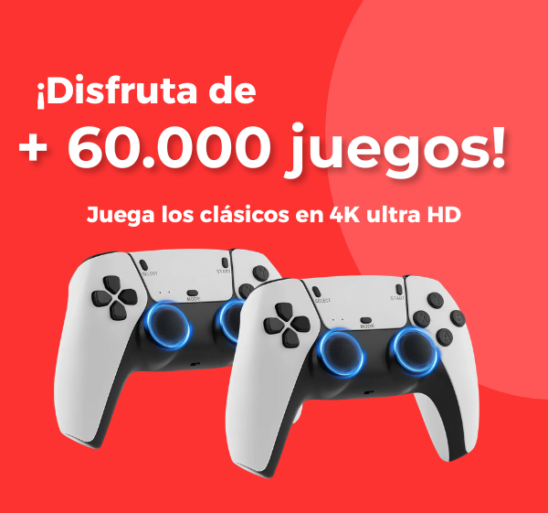🎮 ¡ A vivir tu infancia con la Consola Retro de +60.000 Juegos! 🎮Pocas unidades disponibles !!A los niños les encantará.!