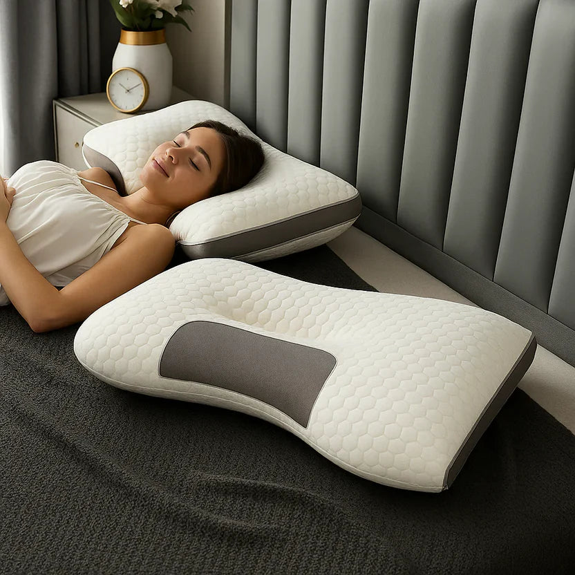 😍´´Almohada CerviLux`` 😱PROMOCION!!Compre 2 por $99,900 o 4 por $159,900 🥰Redescubre el placer de despertar sin dolores. pocas unidades
