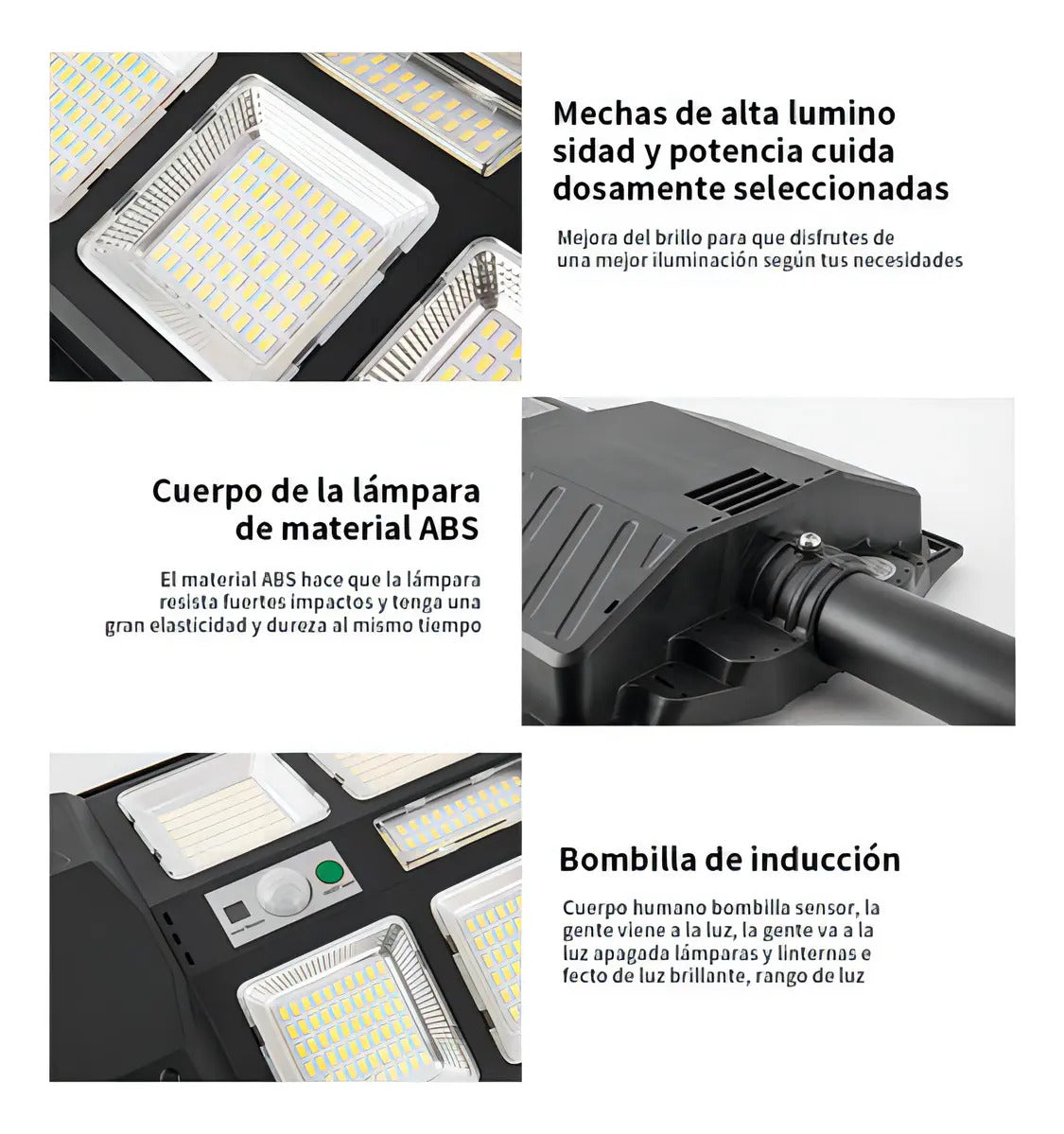 ⚠️ ¿Cansado de pagar facturas de luz cada vez más caras? ¡Empieza a ahorrar desde hoy! ⭐Pide el tuyo ahora!!! Lámpara solar 300W