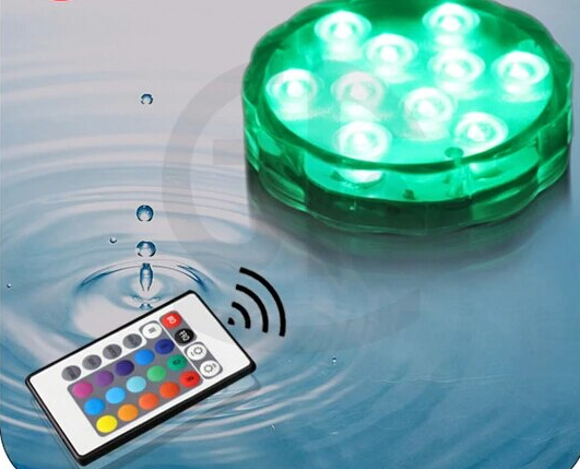 Kit de iluminación RGB para piscinas - Inalámbrico con control remoto