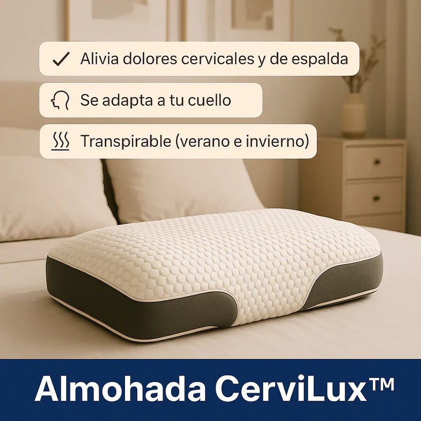 😍´´Almohada CerviLux`` 😱PROMOCION!!Compre 2 por $99,900 o 4 por $159,900 🥰Redescubre el placer de despertar sin dolores. pocas unidades