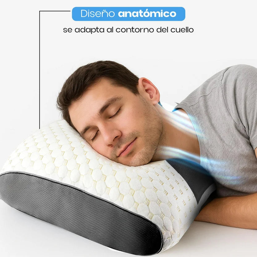 😍´´Almohada CerviLux`` 😱PROMOCION!!Compre 2 por $99,900 o 4 por $159,900 🥰Redescubre el placer de despertar sin dolores. pocas unidades
