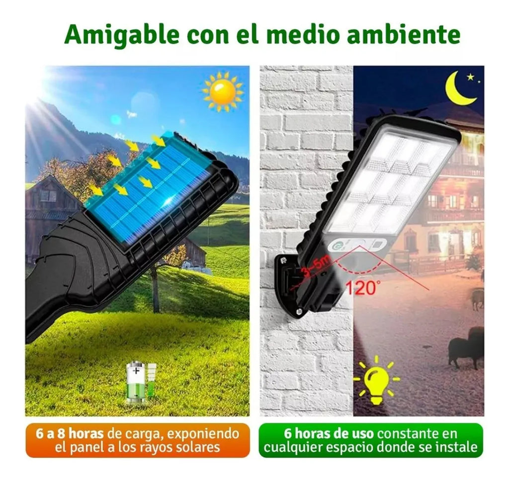 🔥 AHORRA HASTA 80% DE ENERGÍA - SUNLIGHT - Foco Mini Solar Para Exteriores. Promoción Compra 2 por solo $109,900.00